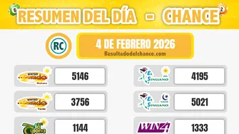 Suertudo, Antioqueñita tarde, Pijao de Oro y todos los chances del miércoles 4 de febrero de 2026