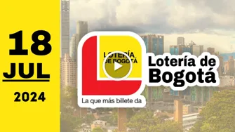 Resultado Lotería de Bogotá: último sorteo de anoche jueves 18 de julio de 2024