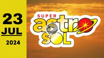 Resultado de Super Astro Sol chance de hoy martes 23 de julio de 2024