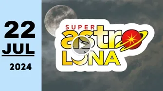 Resultado de Chance Super Astro Luna de anoche lunes 22 de julio de 2024