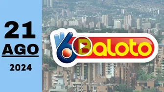 Resultado Baloto: último sorteo de hoy miércoles 21 de agosto de 2024