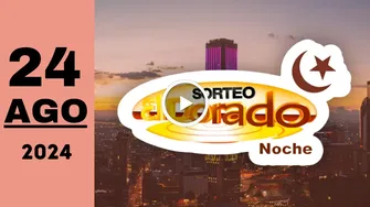 El Dorado Noche: resultado último sorteo de hoy sábado 24 de agosto de 2024