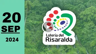 Lotería de Risaralda: resultado último sorteo de ayer viernes 20 de septiembre de 2024