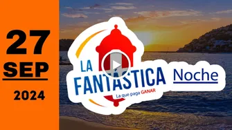 La Fantastica Noche: resultado último sorteo chance de hoy viernes 27 de septiembre de 2024