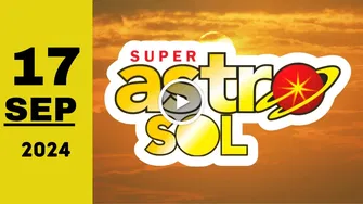 Resultado de Super Astro Sol chance del martes 17 de septiembre de 2024