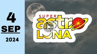 Resultado de Super Astro Luna del miércoles 4 de septiembre de 2024