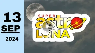 Resultado de Super Astro Luna chance de ayer viernes 13 de septiembre de 2024