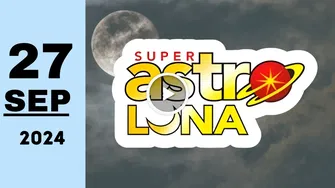 Resultado Chance Super Astro Luna: último sorteo de anoche viernes 27 de septiembre de 2024