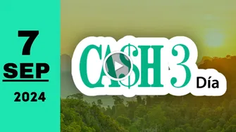 Resultado de Cash Three Día chance del sábado 7 de septiembre de 2024