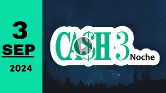 Resultado Cash Three Noche: último sorteo chance de hoy martes 3 de septiembre de 2024