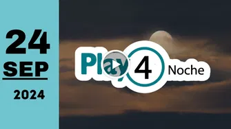 Chance Play Four Noche: resultado último sorteo de hoy martes 24 de septiembre de 2024