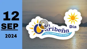 La Caribeña Día: resultado último sorteo de hoy jueves 12 de septiembre de 2024