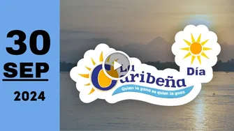 La Caribeña Día: resultado último sorteo del lunes 30 de septiembre de 2024