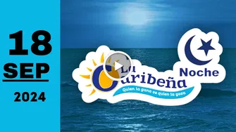 La Caribeña Noche: resultado último sorteo chance de ayer miércoles 18 de septiembre de 2024