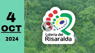 Resultado Lotería de Risaralda: último sorteo de anoche viernes 4 de octubre de 2024