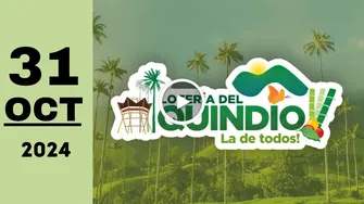 Lotería del Quindío: resultado último sorteo del jueves 31 de octubre de 2024