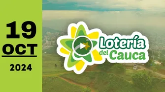 Lotería del Cauca: resultado último sorteo de ayer sábado 19 de octubre de 2024