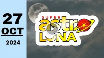 Super Astro Luna: resultado último sorteo de hoy domingo 27 de octubre de 2024