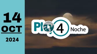 Resultado de Chance Play Four Noche de hoy lunes 14 de octubre de 2024