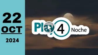 Chance Play Four Noche: resultado último sorteo del martes 22 de octubre de 2024