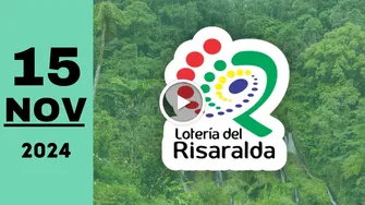 Lotería de Risaralda: resultado último sorteo del viernes 15 de noviembre de 2024