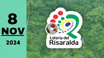 Resultado Lotería de Risaralda: último sorteo del viernes 8 de noviembre de 2024