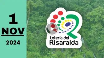 Resultado Lotería de Risaralda: último sorteo de hoy viernes 1 de noviembre de 2024