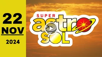 Chance Super Astro Sol: resultado último sorteo de hoy viernes 22 de noviembre de 2024