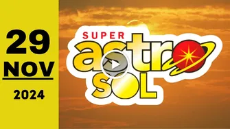 Resultado de Super Astro Sol chance del viernes 29 de noviembre de 2024