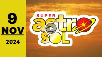 Resultado Super Astro Sol: último sorteo del sábado 9 de noviembre de 2024