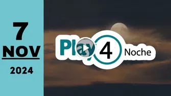 Chance Play Four Noche: resultado último sorteo del jueves 7 de noviembre de 2024