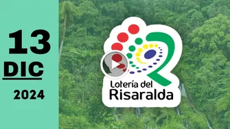 Lotería de Risaralda: resultado último sorteo de hoy viernes 13 de diciembre de 2024