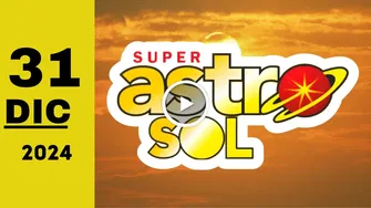 Resultado de Chance Super Astro Sol de hoy martes 31 de diciembre de 2024