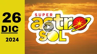 Resultado Chance Super Astro Sol: último sorteo del jueves 26 de diciembre de 2024