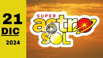 Super Astro Sol: resultado último sorteo de hoy sábado 21 de diciembre de 2024