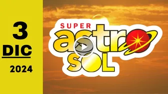 Resultado de Super Astro Sol chance de hoy martes 3 de diciembre de 2024