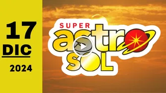 Super Astro Sol: resultado último sorteo de hoy martes 17 de diciembre de 2024