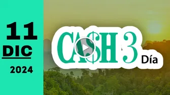 Resultado de Cash Three Día chance de hoy miércoles 11 de diciembre de 2024