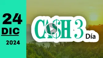 Resultado de Cash Three Día del martes 24 de diciembre de 2024