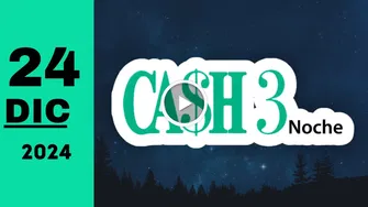 Cash Three Noche: resultado último sorteo chance de hoy martes 24 de diciembre de 2024