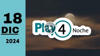 Chance Play Four Noche: resultado último sorteo del miércoles 18 de diciembre de 2024