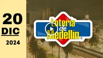 Lotería de Medellín: resultado último sorteo de ayer viernes 20 de diciembre de 2024