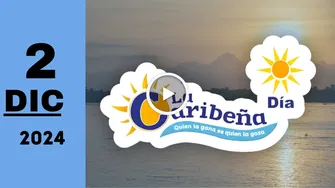 La Caribeña Día: resultado último sorteo de hoy lunes 2 de diciembre de 2024