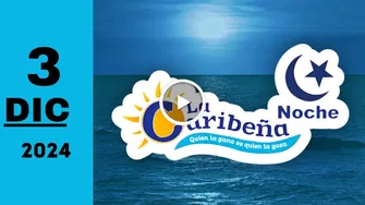 La Caribeña Noche: resultado último sorteo de ayer martes 3 de diciembre de 2024