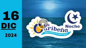 La Caribeña Noche: resultado último sorteo de ayer lunes 16 de diciembre de 2024