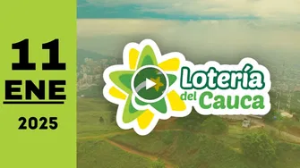 Lotería del Cauca: resultado último sorteo de hoy sábado 11 de enero de 2025