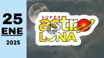 Resultado de Super Astro Luna del sábado 25 de enero de 2025