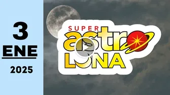 Resultado de Super Astro Luna de hoy viernes 3 de enero de 2025