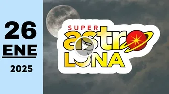 Resultado Super Astro Luna: último sorteo chance del domingo 26 de enero de 2025