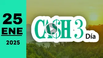 Resultado de Cash Three Día chance del sábado 25 de enero de 2025